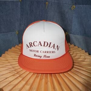 OSFA - Vintage Y2K Arcadian motor carriers racing team  hat